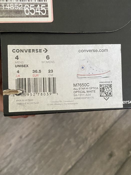 Кеды CONVERSE женские 36р