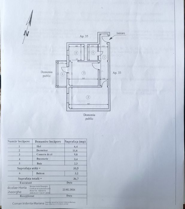 Apartament 2 camere Cartier Crâng