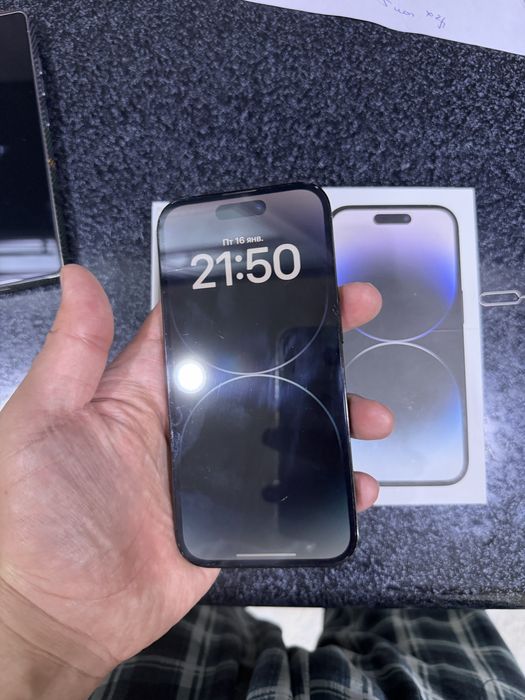 iphone 14 pro pamit 128g holati yahwi karopka dak bor oqip tel qlila