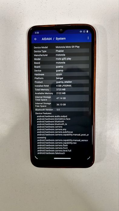 Vand telefon dual sim MOTOROLA Moto G9 Play, 64 GB
