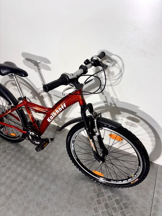 Алуминиев велосипед Kalkhoff (като нов) 24 цола/ колело