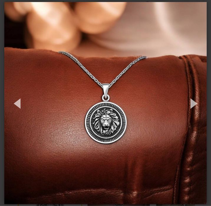 Pandantiv din argint 925, model Leu - 6.7g