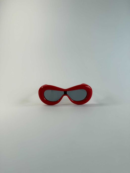 Слънчеви очила 100% UV защита в червено и черно