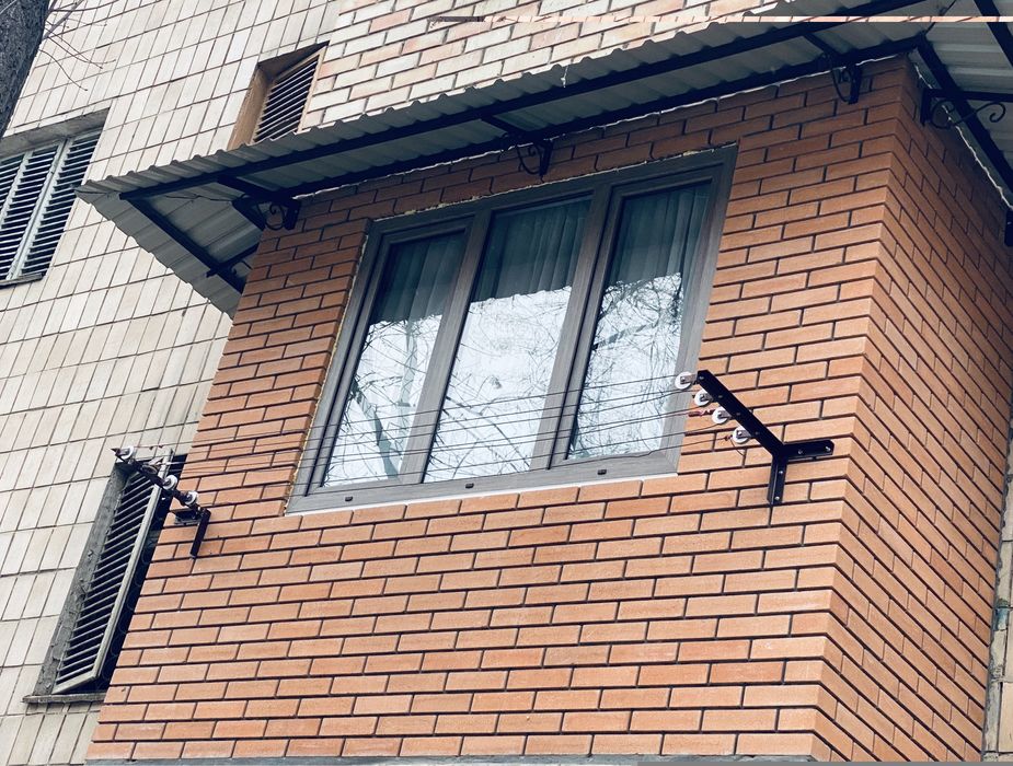 Кладка  балкон а от1 до 3 дней. Balkonga Gisht Teramiz peregarotka