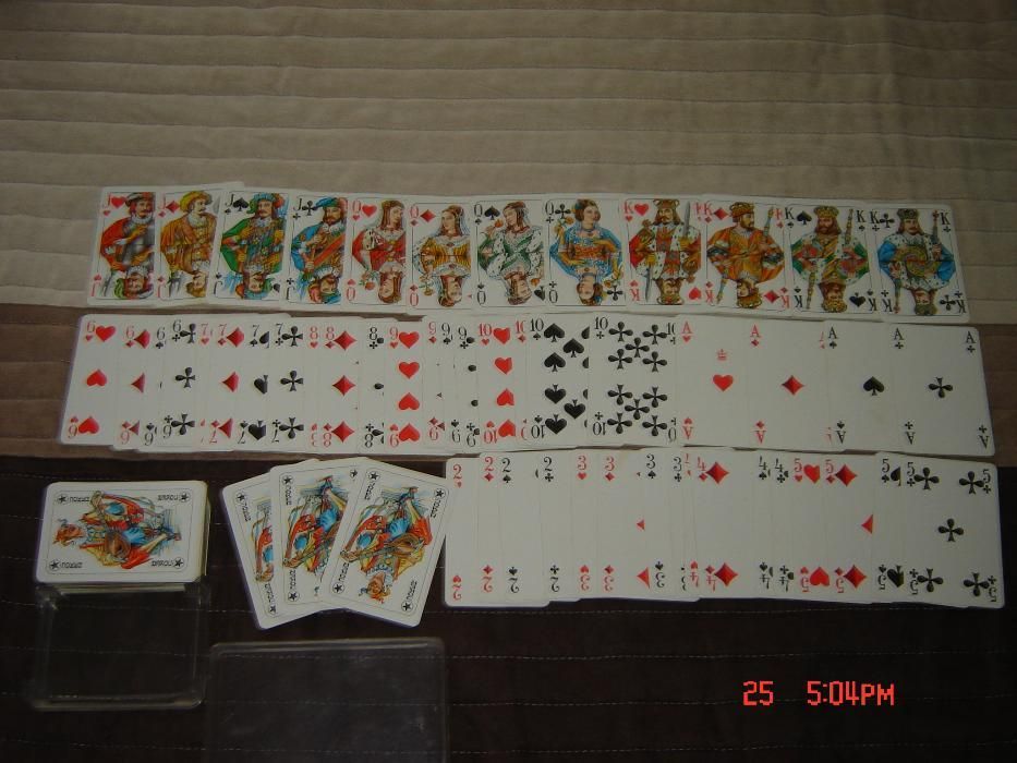 Carti de joc GDR anii 80 originale