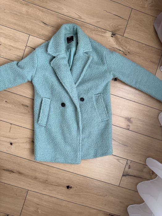 Palton verde menta Bershka - 36 S