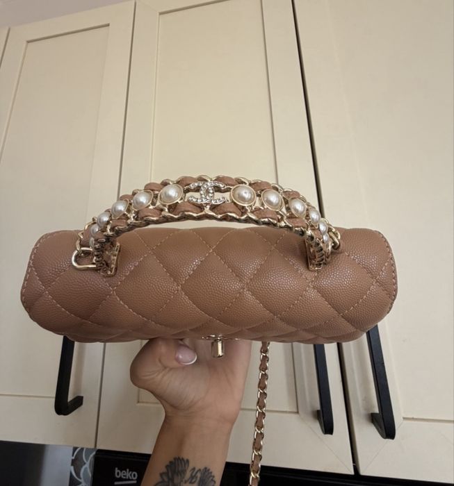 Chanel чанта естествена телешка кожа