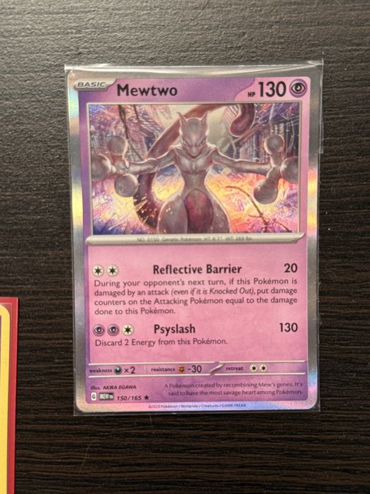 Pokemon cards Mewtwo collection
