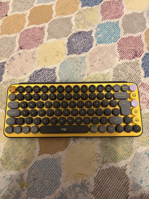 Tastatura mecanica Logitech POP KEYS Galben