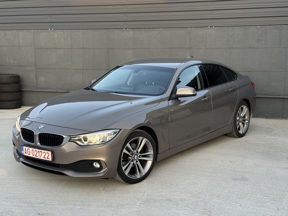BMW 420d-GranCoupe-190 cp-2015-Sport Line--interior sport-Impecabil