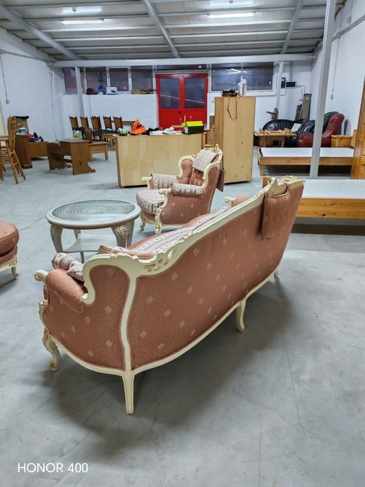 Set Canapea , Fotoliu - Vintage - Baroc - Vitange - Germania