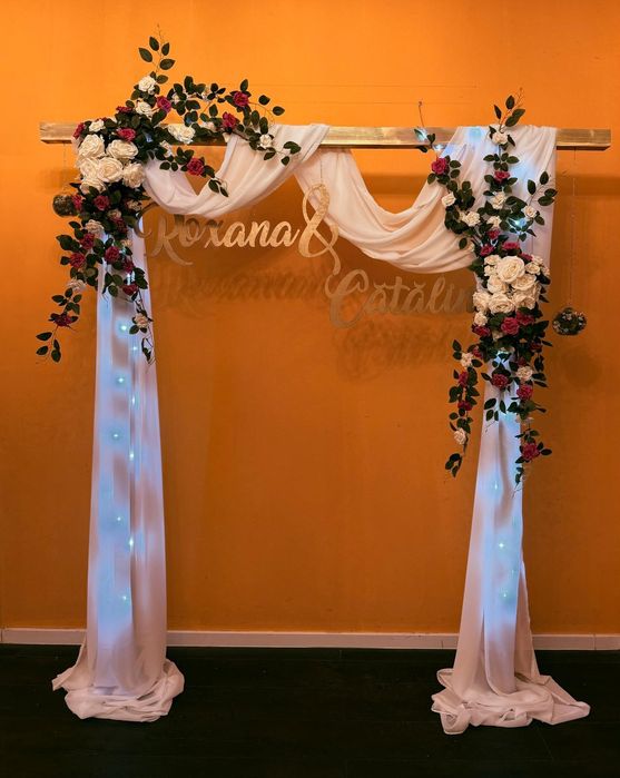 Panou, Arcada cu baloane pentru Botez/ Nunta/ Onomastica