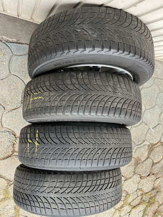 Jante aliaj 5x112mm, anvelope iarna 235/60 R18, Audi Q5, Mercedes