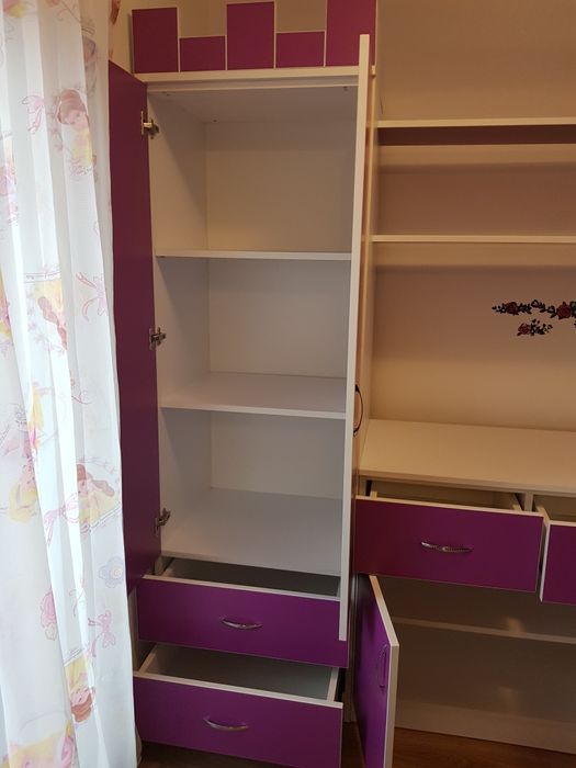 Mobila dormitor fetite model castel