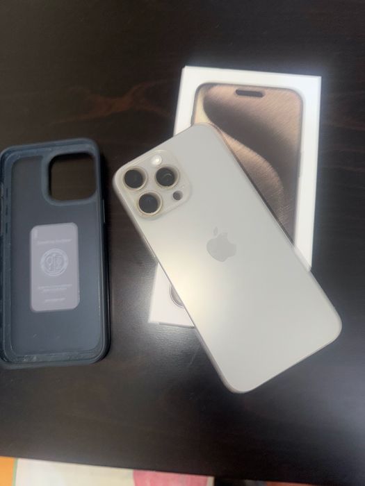 Iphone 15 Pro Max Natural Titanium