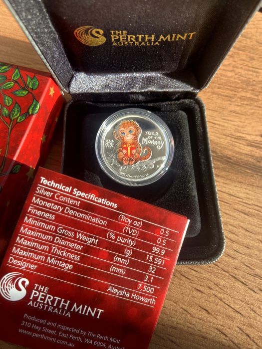 Монета серебро 999 проба