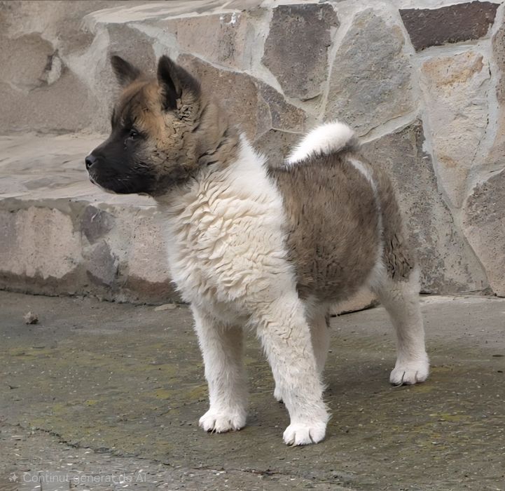 Akita american cu pedegree