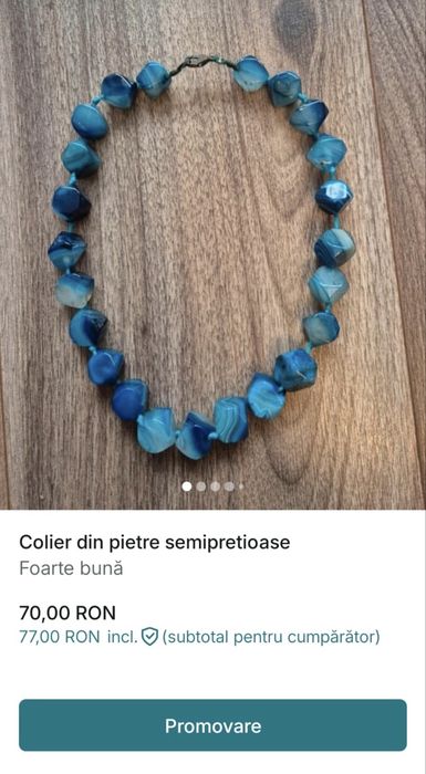 Seturi de bijuterii din pietre semipretioase
