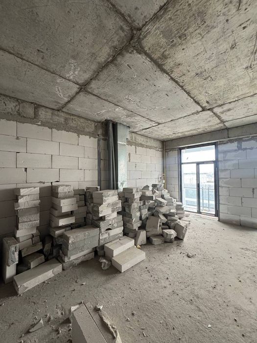 ЖК Shahriabad 2х комнатная коробка с красивым видом во двор 55м²