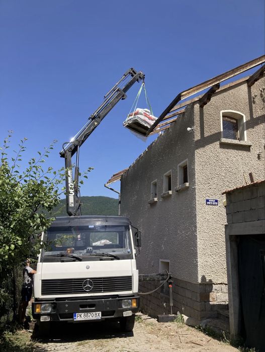 Услуги с мини багер и бобкат