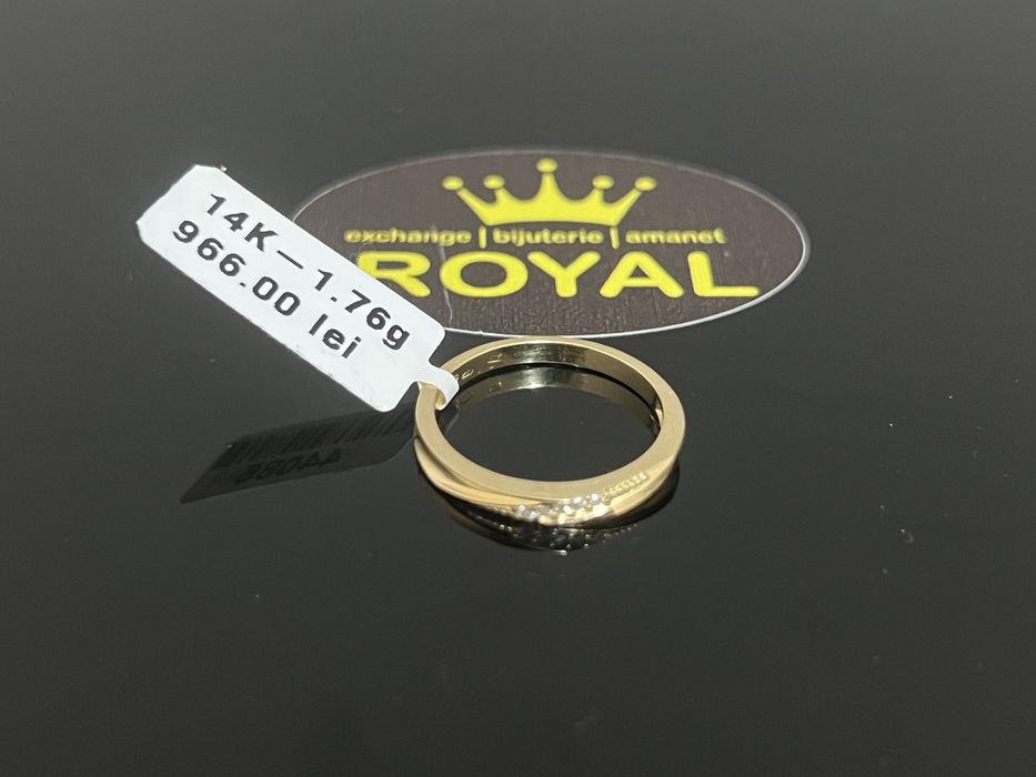 Bijuteria Royal CB : Inel dama aur 14K 585  1,76 grame