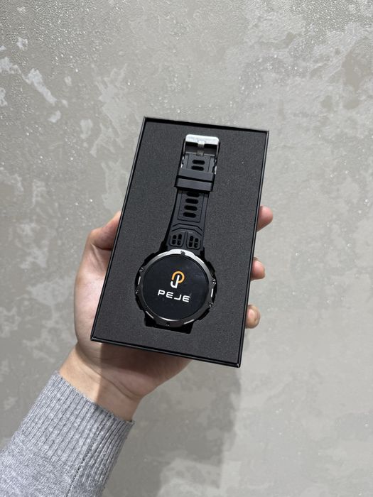 PEJE ZW15 Smart Watch — 1000mAh, до 30 дней работы, 3ATM, с фонариком