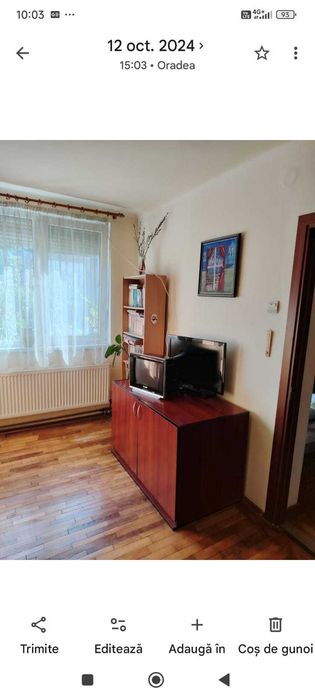 Dau in chirie apartament 2 camere zona Spitalului Judetean