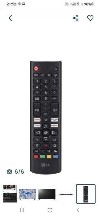 Televizor smart 4k diagonală 139 cm