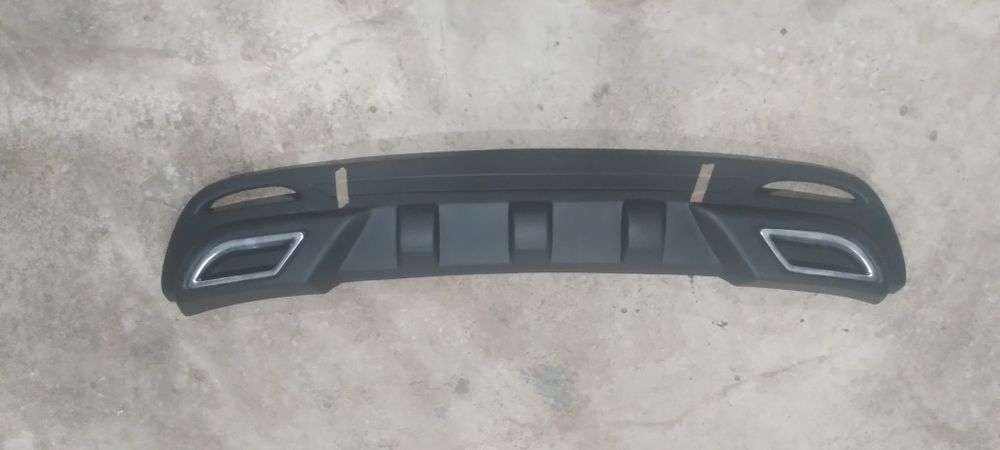 Диффузор,юбка киа рио 2013