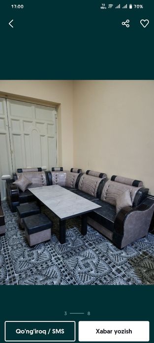 Sifatli Yumshoq mebellar