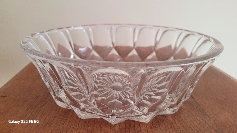 Декоративна кристална винтидж фруктиера  Мурано Италия