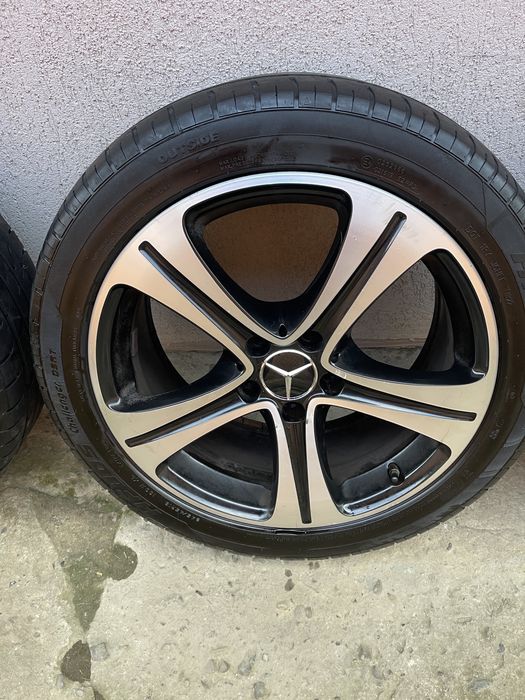 Vand set roti Mercedes E220(janta si anvelopa vara)