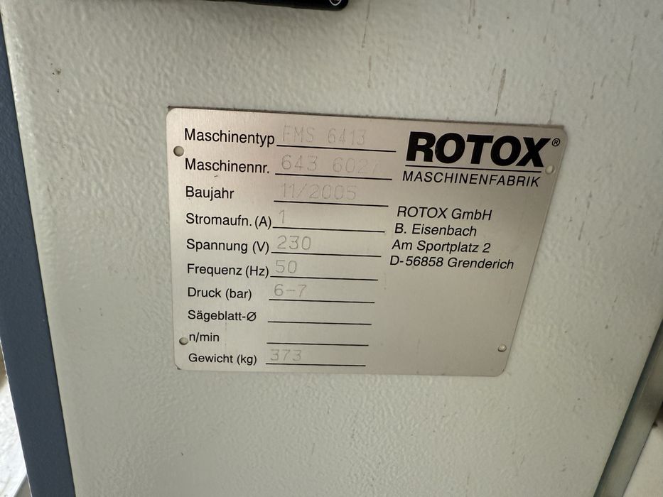 Fierastrau baghete ROTOX GLA 403 si ROTOX LA 396