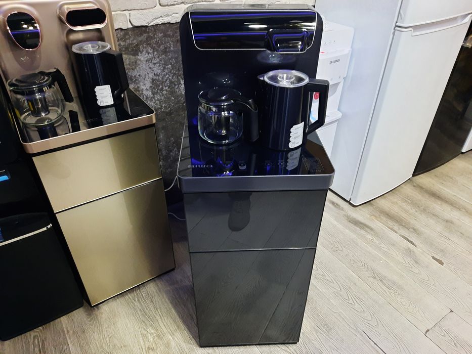 Скидка,напольный кулер AIWA с чайным сервизом,оригинал