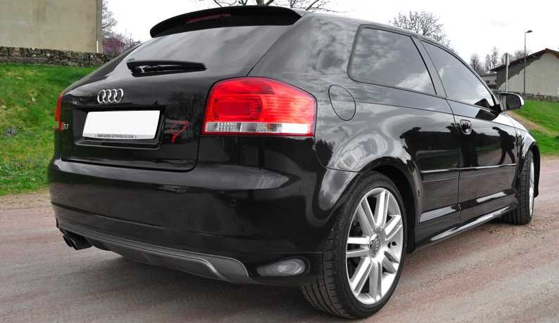 Prelungire bara spate fusta spoiler lip difuzor AUDI A3 8P aspect S3
