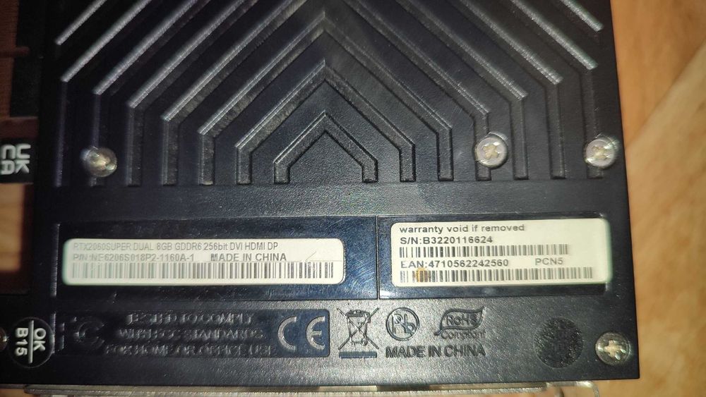 PALIT GeForce RTX 2060 Super