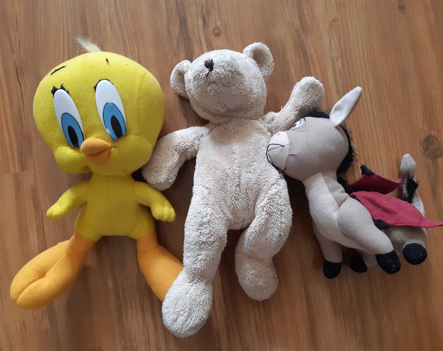 Торба с плюшени играчки