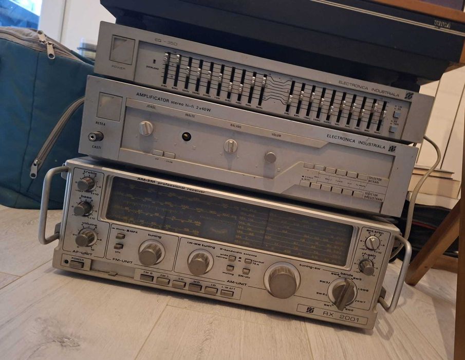 Radio receptor Rx 2001, Eq, Amplificator, Pick-up