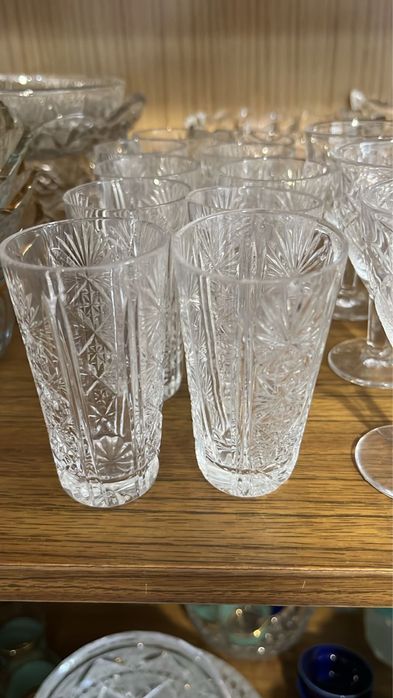Хрусталь/вазы/стаканы