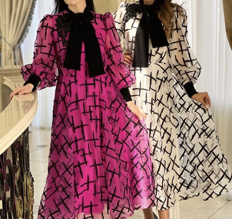 Платья белые 5000тг