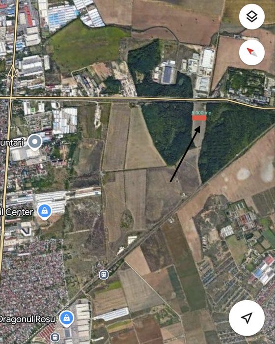 Teren 5.000 mp Pantelimon – Între Pădurile Pustnicu și Pantelimon (Lotul 1/2/1)
