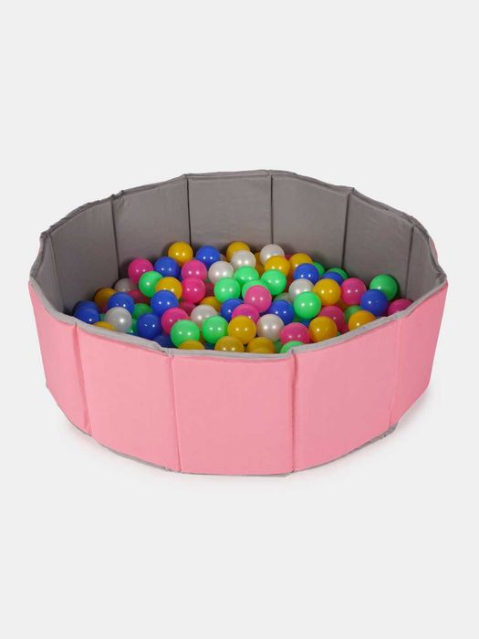 Детский сухой бассейн без шариков UNIX Kids Смайл / Smile 100 см,