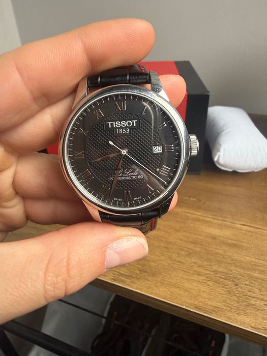 Часовник Tissot Le Locle Powermatic 80 автоматик / samphire Crystal