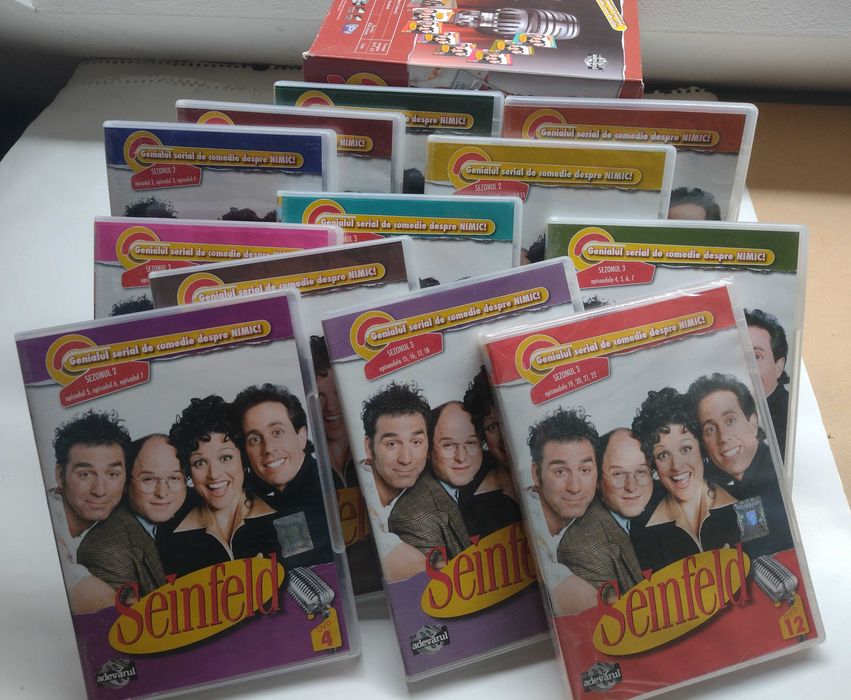 Seinfeld 12 DVD colectia Adevarul sezonele 1 – 3