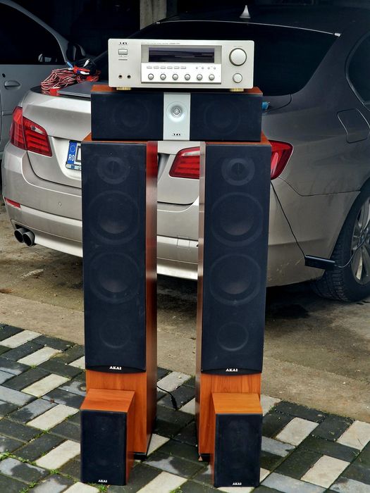 Sistem (boxe+statie) interior Akai.