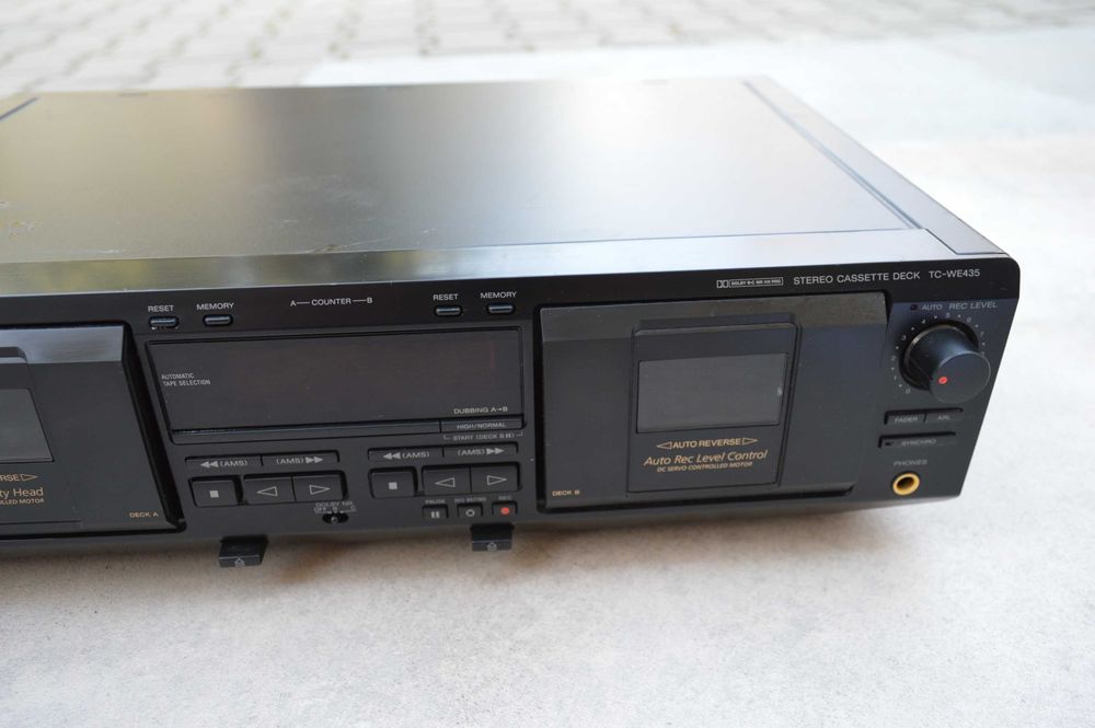Deck Sony TC WE 435