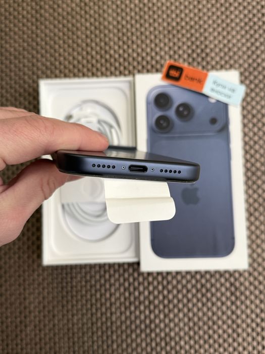 НОВ!ЛИЗИНГ*86лв/м iPhone 17 Pro Blue * 256 айфон 17 про син