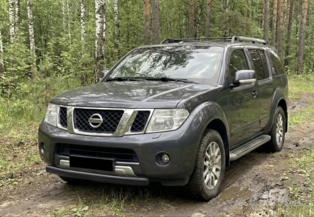 Защита бампера Nissan Navara Pathfinder X-Trail