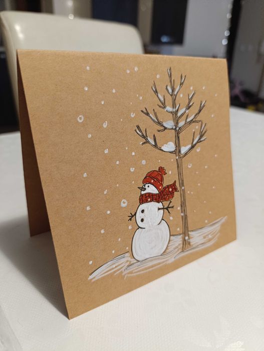 Рисувам по поръчка, картички (Коледа, Рожден ден и др.)