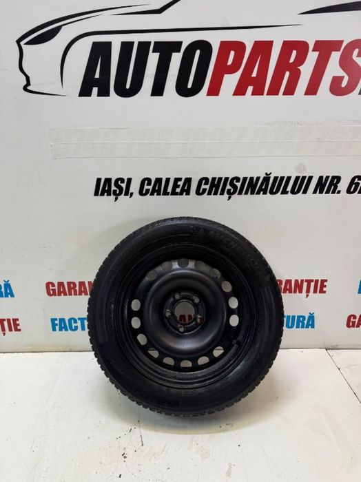 Roată rezervă jantă tablă 5x100 R16 ET37 6.5J Opel Astra G H J